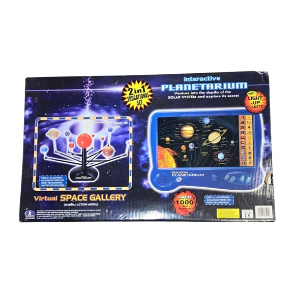 Scientific Toys Interactive Planetarium & 3D Space Gallery 2 In 1 STEM 2002 NEW - Picture 4 of 11
